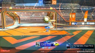 Rocket League online Fallrückzieher  mit Nissan Skyline von Brian O Conner