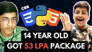 This 14 Year Old got a package of 53 LPA | MUST WATCH | Young Achievers - Episode 1