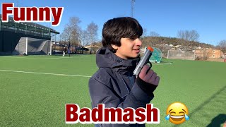 Badmash 😂 | Flim shooting | Funny vlog | sunny weather #stockholmsweden