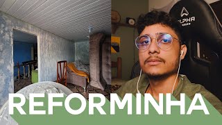 REFORMEI MINHA SALA DO ZERO DE VERDE (e takes deliciosos) - Ronydocs