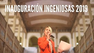 Inaguración Ingeniosas 2019 en el MNHN