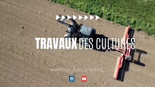 Travaux des cultures // rouleau Quivogne #agriculture #culture