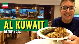 Restaurante  Tradicional desde 1966 Al Kuwait fica no coração do centro do Rio de Janeiro