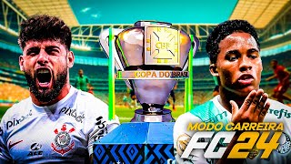 FIFA24 - CLÁSSICO DECISIVO! CORINTHIANS x PALMEIRAS NA FINAL DA COPA DO BRASIL -  NODO CARREIRA