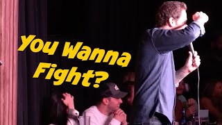 Old Guy Wants To Fight Comedian