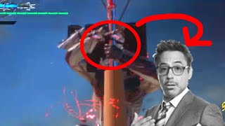 Robert Downey Jr. does the motivated combo with a broomstick at extremely low quality