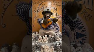 Dancing bear in the department store #reels #animals