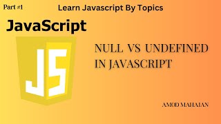 #1. Null vs Undefined in JavaScript - Easy Explanation #javascript