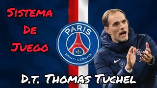 Fútbol Sistema de Juego Táctico 🇫🇷 "París Saint Germain" Thomas Tuchel