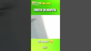 Tiroteo en hospital en Estados Unidos.