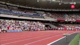 Women's 100m final Diamond League london 2019