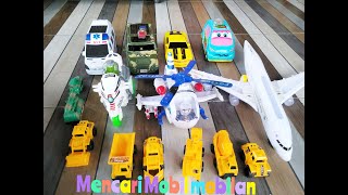 Mencari  Mobil Mobilan, Mobil Tentara,  Ambulans, Polisi, Tank, Transformer, Helikopter, Pesawat