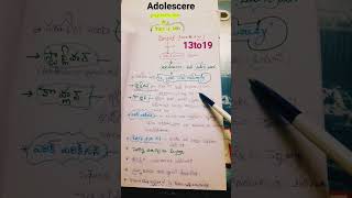 psychology classes stage of ADOLESCENCE (13 to 19) for tet&dsc. very useful  video.