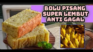 Resep Bolu Pisang Super Lembut Anti gagal