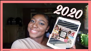 HOW TO MAKE A DIGITAL VISION BOARD 2020 + Manifestation | Jay Shant’e