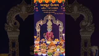 Annakut Utsav 2023 { At my home } Swaminarayan Annakut...