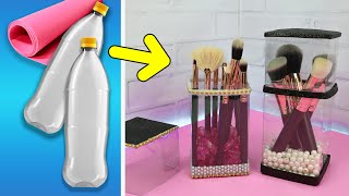 How to Make Makeup Brush Holder👄💄 Pencil Holder ✏ Easy Soda Bottle Ideas| Recycling♻