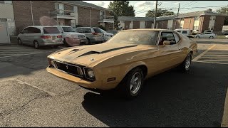 1973 Ford Mustang Mach 1 First Drive and Restoration