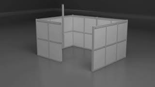 Hard Wall render 2x3 3x3 3x4 3x6