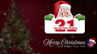 21 days left to go before Christmas!!