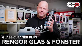 Rengör glas och fönster med DENNA - Glass Cleaner Plus