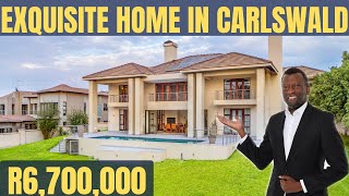 An Exquisite R6,700,000 Four Bedroom Home for Sale in Carlswald Lifestyle Estate