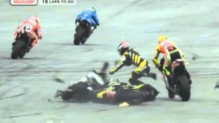 Marco Simoncelli incidente Sepang 2011 - Moviola