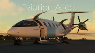 Le premier avion de passager tout electrique | Eviation Alice | MSFS