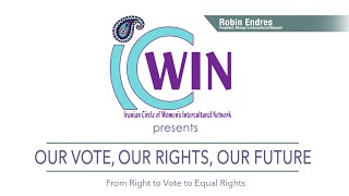 2019 Women's Equality Day Event | Our Vote, Our Rights, Our Future | WIN Message