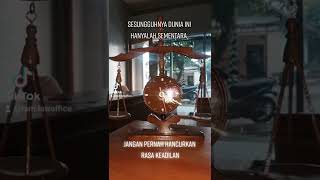 Keadilan Harus Ditegakkan