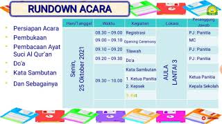 Mekanisme Penyusunan Rundown Acara & Anggaran Dana