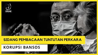 Sidang tuntutan Eks Mensos Juliari Batubara kasus tindak pidana korupsi bansos