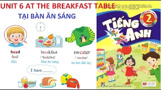 [TIẾNG ANH LỚP 2] Unit 6: At the breakfast table | Tại bàn ăn sáng.