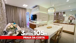 3 Qtos com suíte no Residencial Praia da Costa - Praia da Costa