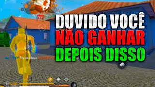 COM ESSA DICA VOCÊ VAI GANHAR  90% DOS X1 DOS CRIAS NO FREE FIRE!