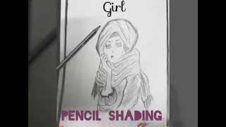 Drawing a Girl-PENCIL SHADING