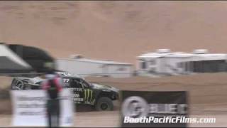 NASCAR driver Robby Gordon off-road racing - Laughlin 2009 Qualifying BoothPacific Films