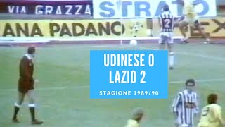 17 dicembre 1989: Udinese Lazio 0 2