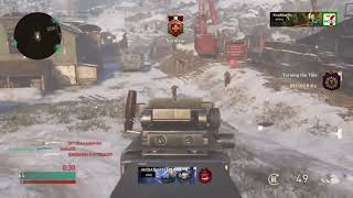 Call of Duty WWII - Gustav Cannon Infected - On top of the tank - Last man standing