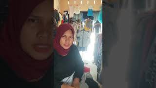 Dijual online baju ld 100/110 liris putih