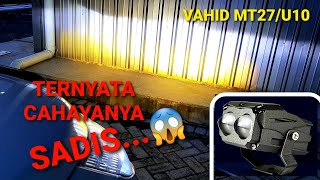 Review Dan Pemasangan Lampu Tembak Foglamp Vahid MT27 Pada Mobil || Terios-Rush