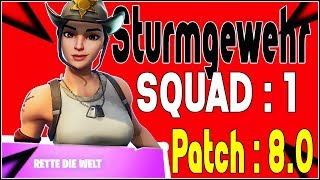 ⭐️Aufstellung SOLDAT ⭐️  1 Shot Trick ⭐️  . Patch 8.0 | Fortnite RDW