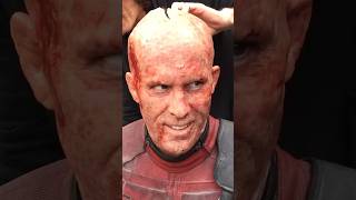 Deadpool's Makeup Process #shorts