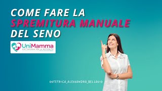 Come fare la spremitura manuale del seno?