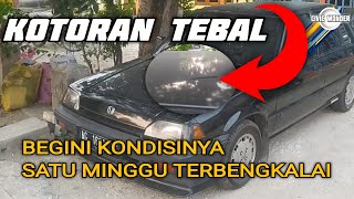 DEBU TEBAL‼️Kondisi Blackspider 1 Minggu Di Parkir | Makweks Chanel