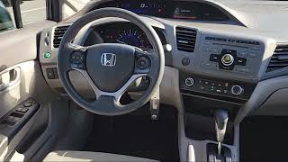 2012 Honda Civic LX Sedan  San Jose  Santa Clara  Los Gatos  Fremont