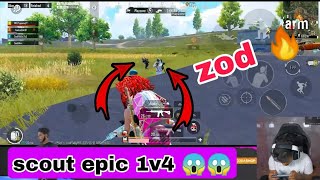 scout epic 1v4 😱😱😱🔥🔥 || classic