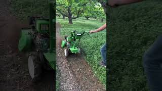 Part 655 Diesel four-wheel drive Rotary tiller Weeder.🥰