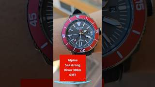 Alpina Seastrong Diver 300m GMT #wotd #watches #watchreviews #divewatch #alpina #shorts #swissmade