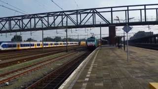 NMBS 2833+ICRmhi stam 16233 vertrekken van Roosendaal